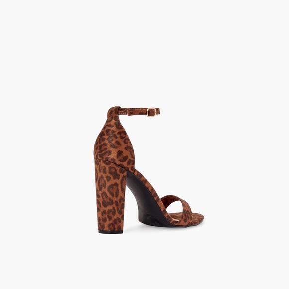 🆕 Lorelai Leopard Print Block Heeled Sandal (Size 7.5) - Picture 3 of 6